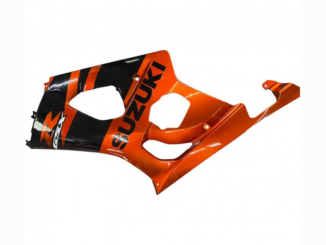 2003-2004 Suzuki GSXR 1000 Motorcycle Fairing - Burnt Orange Glossy Black Australia
