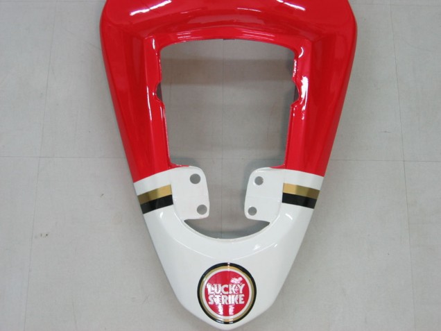 2003-2004 Suzuki GSXR 1000 Motorcycle Fairings - White Red Motul Lucky Strike Australia