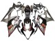 2005-2006 Suzuki GSXR 1000 Motorcycle Fairing - Silver Black Red Australia