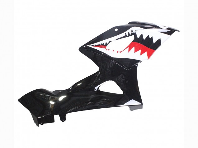 2005-2006 Suzuki GSXR 1000 Motorcycle Fairings - Glossy Black Red White Shark Australia