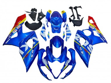 Affordable 2005-2006 Suzuki GSXR 1000 Motorcycle Fairings - Blue Yellow Red White Australia
