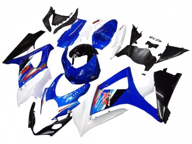 Affordable 2007-2008 Suzuki GSXR 1000 Motorcycle Fairings - White Blue Black Red Australia