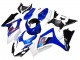 2007-2008 Suzuki GSXR 1000 Motorcycle Fairings - White Blue Black Red Australia