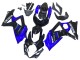 2007-2008 Suzuki GSXR 1000 Motorcycle Fairing Kits - Blue Glossy Black Australia