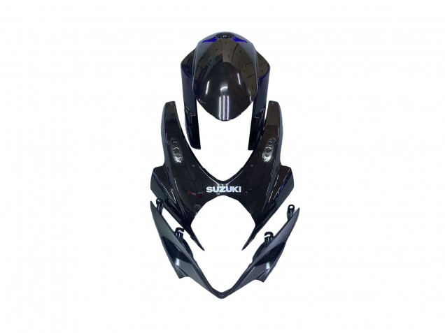 2007-2008 Suzuki GSXR 1000 Motorcycle Fairing Kits - Blue Glossy Black Australia