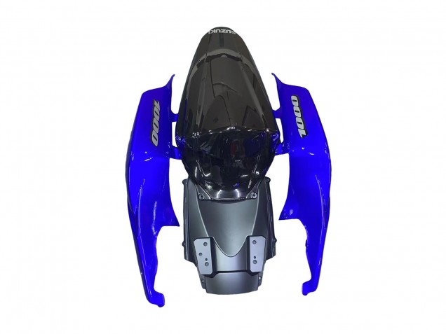 2007-2008 Suzuki GSXR 1000 Motorcycle Fairing Kits - Blue Glossy Black Australia