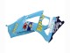 2007-2008 Suzuki GSXR 1000 Motorcycle Fairings - Light Blue Yellow Black Motul Rizla Australia