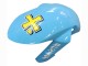 2007-2008 Suzuki GSXR 1000 Motorcycle Fairings - Light Blue Yellow Black Motul Rizla Australia