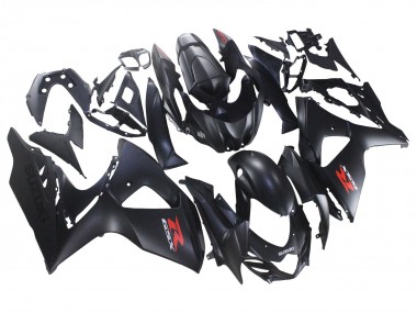 Affordable 2007-2008 Suzuki GSXR 1000 Motorcycle Fairings - Matte Black Red Decal Australia