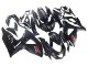 2007-2008 Suzuki GSXR 1000 Motorcycle Fairings - Matte Black Red Decal Australia