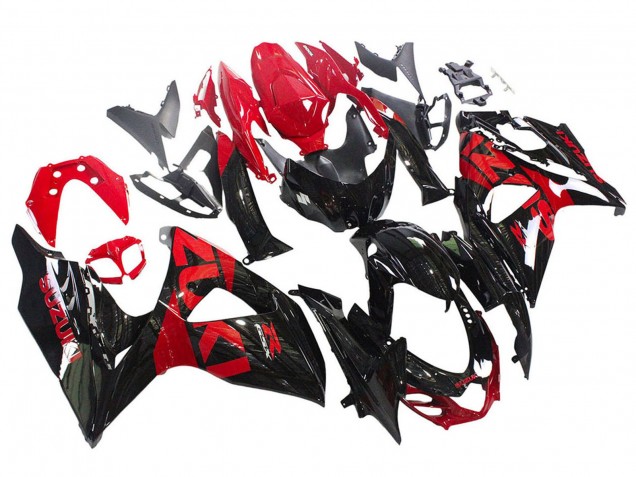 2009-2016 Suzuki GSXR 1000 Motorcycle Fairing Kits - Glossy Black Red Australia