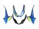 2009-2016 Suzuki GSXR 1000 Motorcycle Fairings - Light Blue Green Red Motul Australia