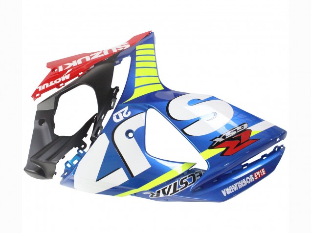 2009-2016 Suzuki GSXR 1000 Motorcycle Fairings - Light Blue Green Red Motul Australia