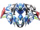 2009-2016 Suzuki GSXR 1000 Motorcycle Fairings - Light Blue Green Red Motul Australia