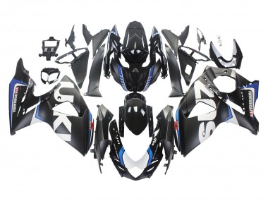 Affordable 2009-2016 Suzuki GSXR 1000 Motorcycle Fairings - Matte Black White Blue Australia