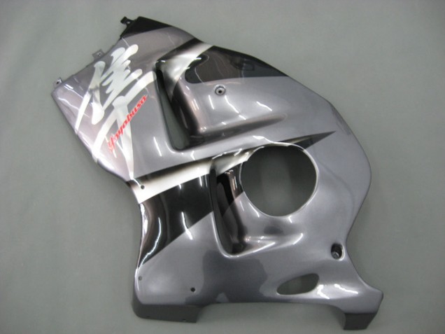 1996-2007 Suzuki GSXR 1300 Hayabusa Motorcycle Fairings - Grey Black Hayabusa Australia