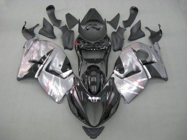 Affordable 1996-2007 Suzuki GSXR 1300 Hayabusa Motorcycle Fairings - Grey Black Hayabusa Australia
