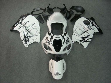 Affordable 1996-2007 Suzuki GSXR 1300 Hayabusa Motorcycle Fairings - White Black Corona Australia