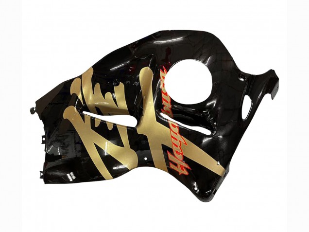 1996-2007 Suzuki GSXR 1300 Hayabusa Motorcycle Fairings - Glossy Black Gold Hayabusa Australia