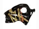 1996-2007 Suzuki GSXR 1300 Hayabusa Motorcycle Fairings - Glossy Black Gold Hayabusa Australia