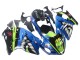 1996-2007 Suzuki GSXR 1300 Hayabusa Motorcycle Fairings - Blue Green Shark 46 Australia
