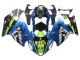 1996-2007 Suzuki GSXR 1300 Hayabusa Motorcycle Fairings - Blue Green Shark 46 Australia