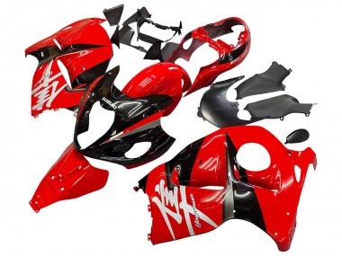 Affordable 1996-2007 Suzuki GSXR 1300 Hayabusa Motorcycle Fairings - Red Black Hayabusa Australia
