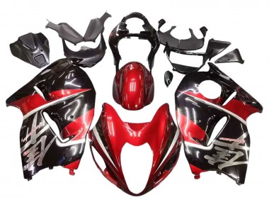 Affordable 1996-2007 Suzuki GSXR 1300 Hayabusa Motorcycle Fairings - Red Glossy Black Hayabusa Australia