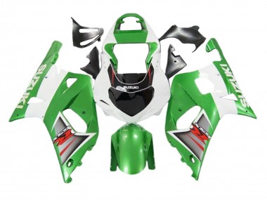 Affordable 2001-2003 Suzuki GSXR 600 / GSXR 750 Motorcycle Fairings - White Green Silver Red Black Australia