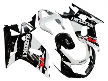 Affordable 2001-2003 Suzuki GSXR 600 / GSXR 750 Motorcycle Fairings - White Glossy Black Red Australia