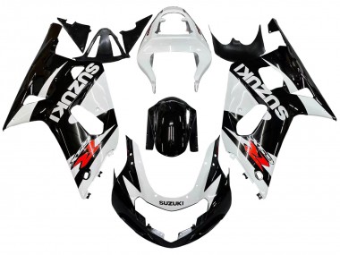 Affordable 2001-2003 Suzuki GSXR 600 / GSXR 750 Motorcycle Fairings - White Glossy Black Red Australia