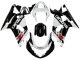 2001-2003 Suzuki GSXR 600 / GSXR 750 Motorcycle Fairings - White Glossy Black Red Australia