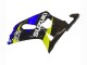2001-2003 Suzuki GSXR 600 / GSXR 750 Motorcycle Fairings - Blue Yellow Glossy Black Australia