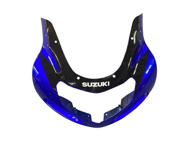 2001-2003 Suzuki GSXR 600 / GSXR 750 Motorcycle Fairings - Blue Yellow Glossy Black Australia
