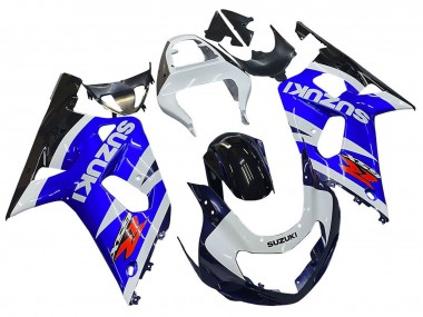 Affordable 2001-2003 Suzuki GSXR 600 / GSXR 750 Motorcycle Fairings - Blue White Glossy Black Red Australia