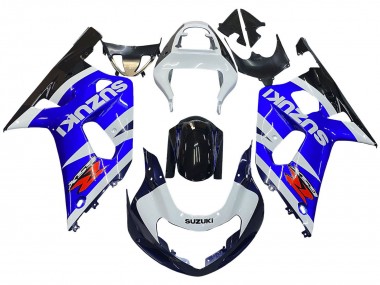 Affordable 2001-2003 Suzuki GSXR 600 / GSXR 750 Motorcycle Fairings - Blue White Glossy Black Red Australia