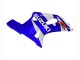 2001-2003 Suzuki GSXR 600 / GSXR 750 Motorcycle Fairing - White Blue Glossy Black Red Australia