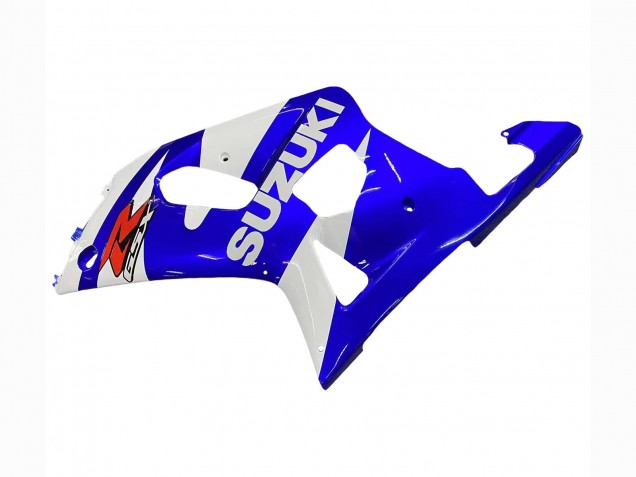 2001-2003 Suzuki GSXR 600 / GSXR 750 Motorcycle Fairing - White Blue Glossy Black Red Australia