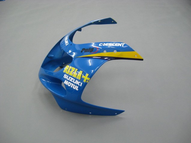 2001-2003 Suzuki GSXR 600 / GSXR 750 Motorcycle Fairings - Blue Yellow Black Motul Rizla Australia