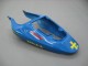 2001-2003 Suzuki GSXR 600 / GSXR 750 Motorcycle Fairings - Blue Yellow Black Motul Rizla Australia