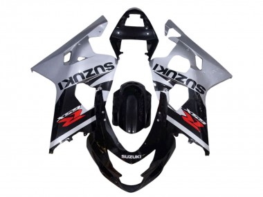 Affordable 2001-2003 Suzuki GSXR 600 / GSXR 750 Motorcycle Fairings - Silver Glossy Black Red Australia