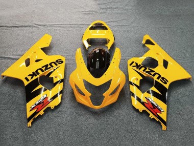 Affordable 2004-2005 Suzuki GSXR 600 / GSXR 750 Motorcycle Fairings - Yellow Black Australia