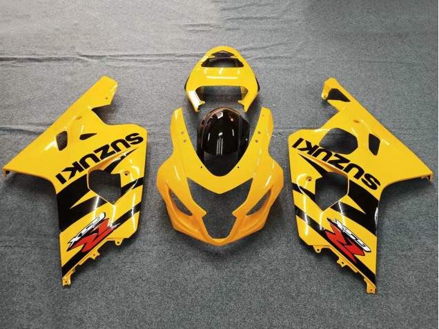2004-2005 Suzuki GSXR 600 / GSXR 750 Motorcycle Fairings - Yellow Black Australia