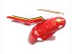 2004-2005 Suzuki GSXR 600 / GSXR 750 Motorcycle Fairings - White Red Yellow Michelin Texaon Heron 7 Australia