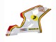 2004-2005 Suzuki GSXR 600 / GSXR 750 Motorcycle Fairings - White Red Yellow Michelin Texaon Heron 7 Australia