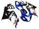 2004-2005 Suzuki GSXR 600 / GSXR 750 Motorcycle Fairings - Blue White Black Australia