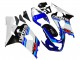 2004-2005 Suzuki GSXR 600 / GSXR 750 Motorcycle Fairing - White Blue Black Red Australia