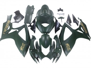 Affordable 2006-2007 Suzuki GSXR 600 / GSXR 750 Motorcycle Fairings - Matte Army Green Australia
