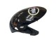 2006-2007 Suzuki GSXR 600 / GSXR 750 Motorcycle Fairings - Glossy Black White Motul Lucky Strike Australia