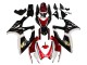 2006-2007 Suzuki GSXR 600 / GSXR 750 Motorcycle Fairings - Red White Black Yellow Australia